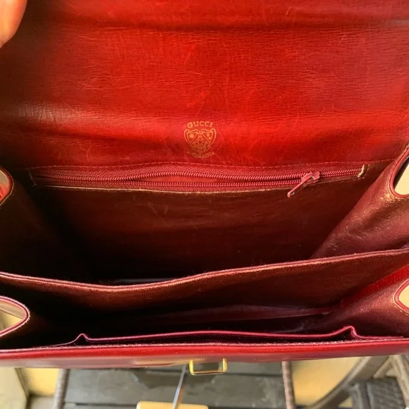 ⭐️ GUCCI 70s Red Bag - Picture 6 of 12